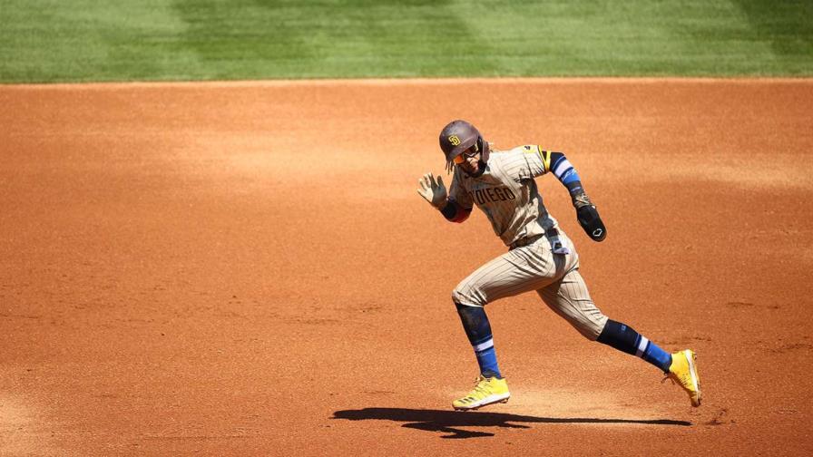La defensa premium y la velocidad mantienen a Tatis Jr. en la élite La defensa premium y la velocidad mantienen a Tatis Jr. en la élite