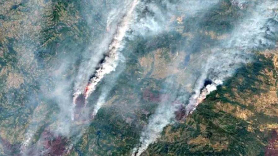 La magnitud de la crisis de los incendios forestales vista por los satélites Copernicus La magnitud de la crisis de los incendios forestales vista por los satélites Copernicus