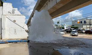 Los sectores del Gran Santo Domingo que serán afectados por rotura de tubería en la autopista Duarte