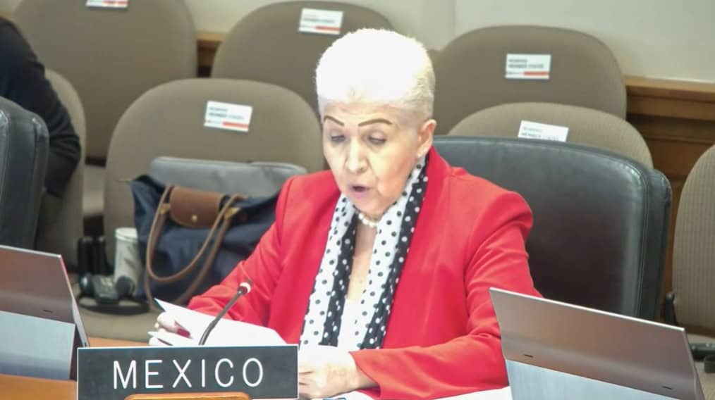 El delegación de México ante la OEA.