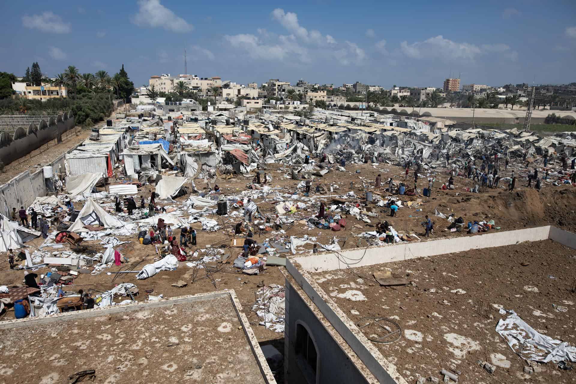 El ejército israelí intensifica su ofensiva en Ciudad de Gaza El ejército israelí intensifica su ofensiva en Ciudad de Gaza