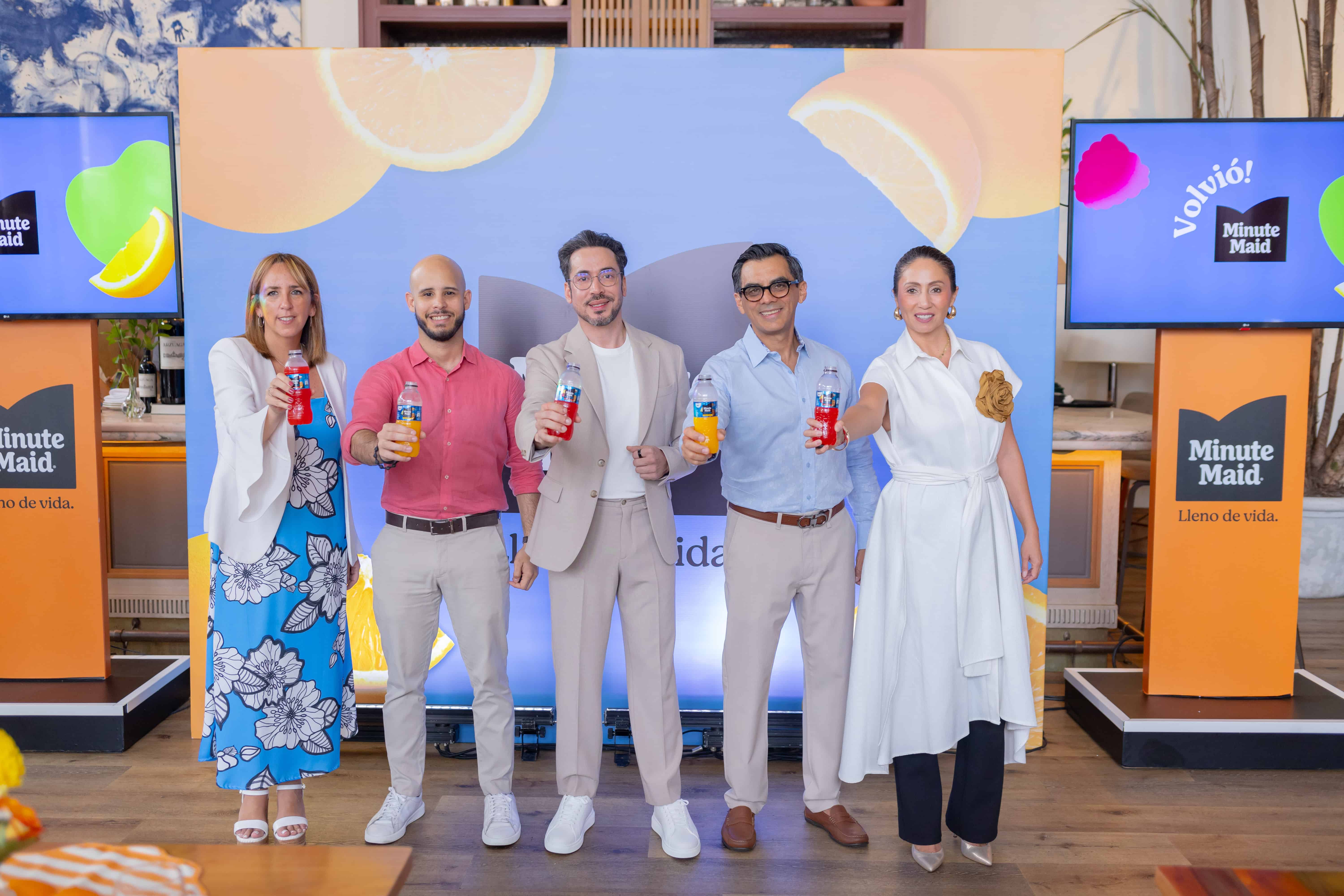Minute Maid vuelve a República Dominicana con su campaña global "Lleno de vida"