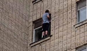 Tensión desde un octavo piso: el rescate al filo entre la vida y el vacío que duró 15 horas