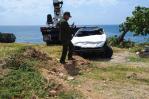Recuperan vehículo que cayó al mar Caribe con una víctima; concluyen operativo de búsqueda