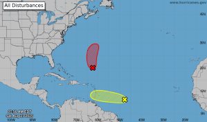 Alerta en el Atl&aacute;ntico: se espera formaci&oacute;n de cicl&oacute;n tropical al sur-sureste de Bermudas