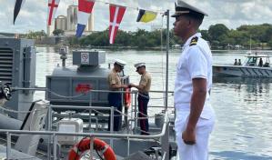 La Armada refuerza su flota naval aguas con un nuevo guardacostas