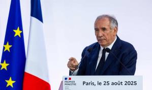 El primer ministro de Francia pedirá un voto de confianza el 8 de septiembre
