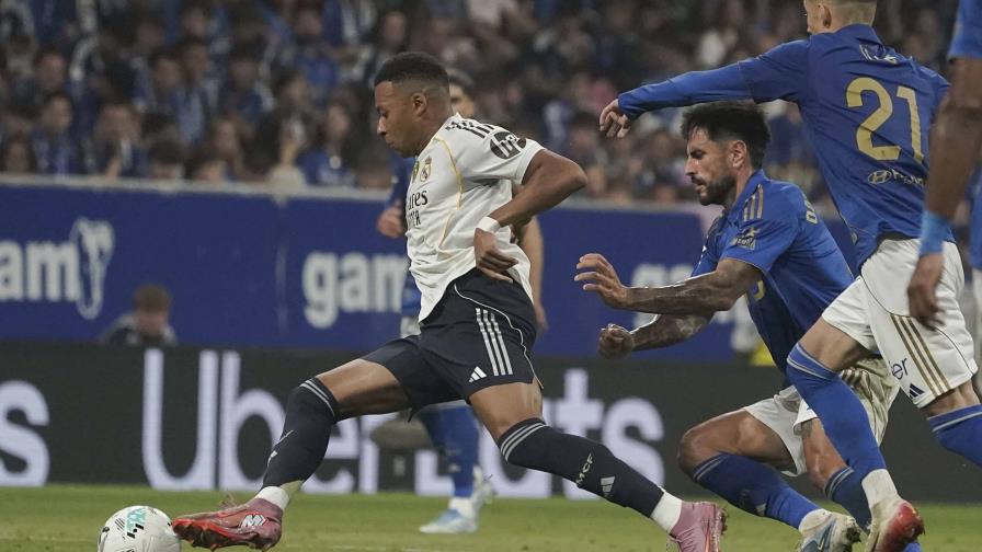Con doblete de Mbappé, el Real Madrid supera fácil al modesto Real Oviedo Con doblete de Mbappé, el Real Madrid supera fácil al modesto Real Oviedo