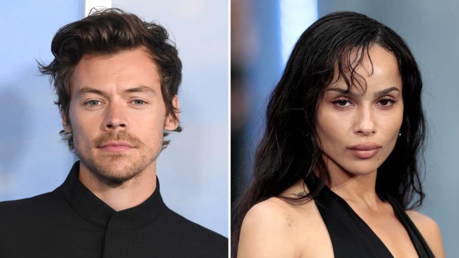 Zoe Kravitz y Harry Styles despiertan rumores de romance al ser captados paseando del brazo