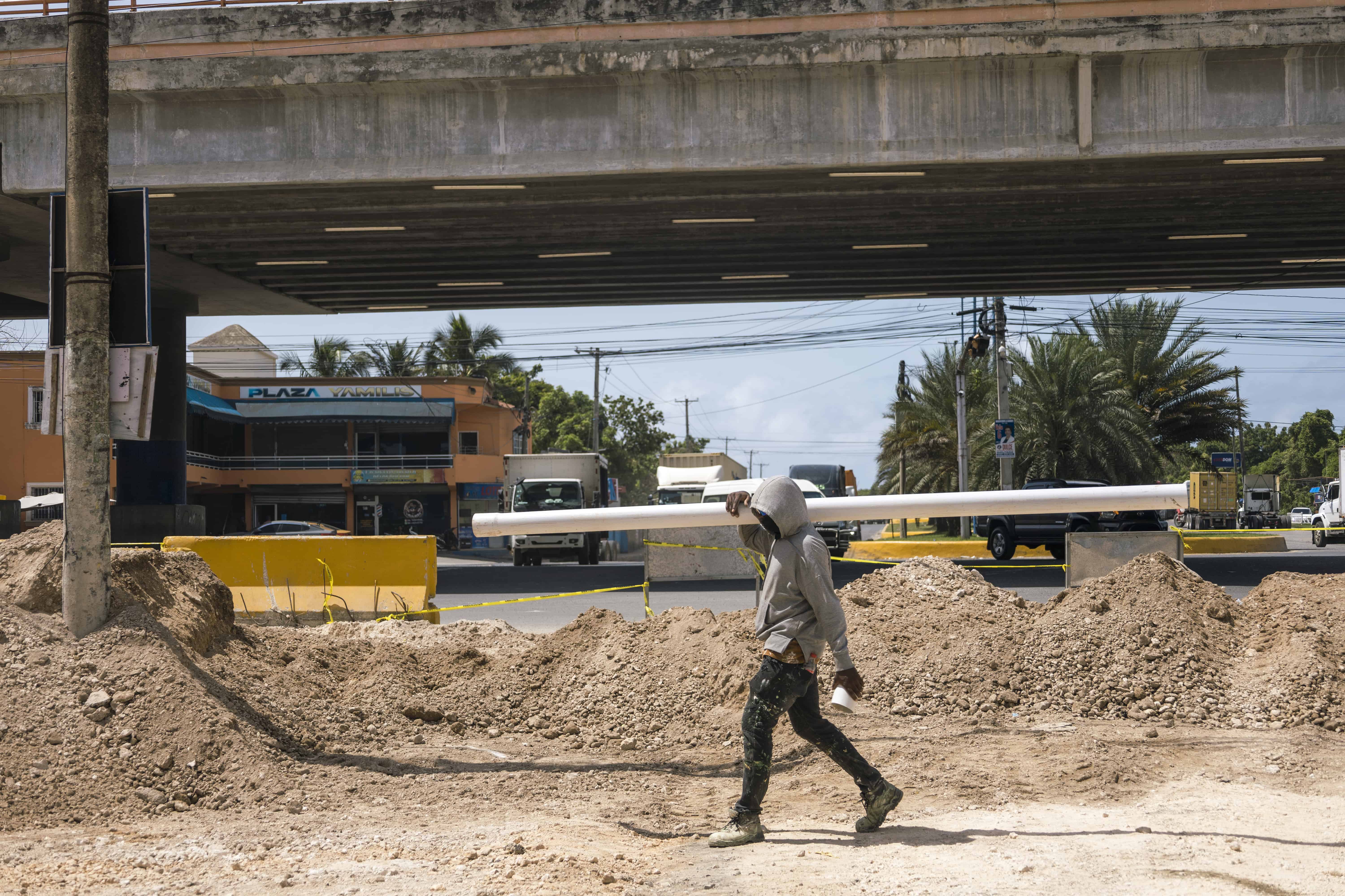Aquí se conecta la avenida Ecológica con Las Américas. 