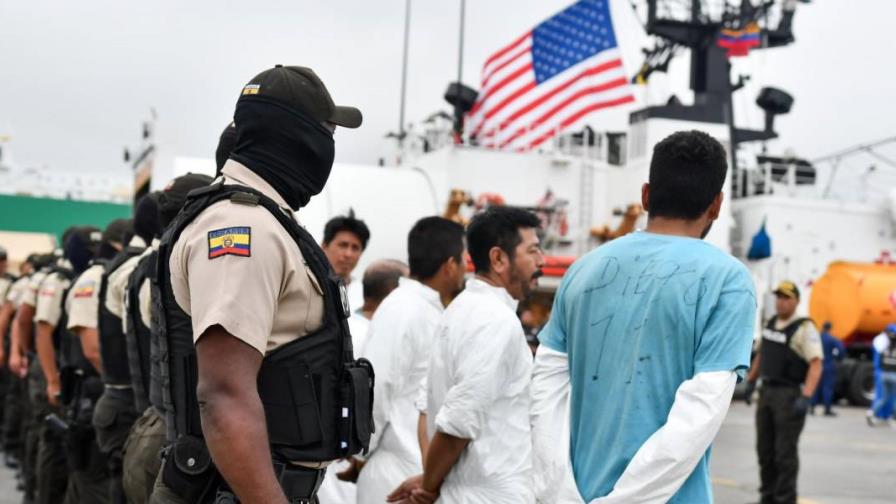 Prisión preventiva en Ecuador para 18 detenidos por EE. UU. en altamar por narcotráfico Prisión preventiva en Ecuador para 18 detenidos por EE. UU. en altamar por narcotráfico
