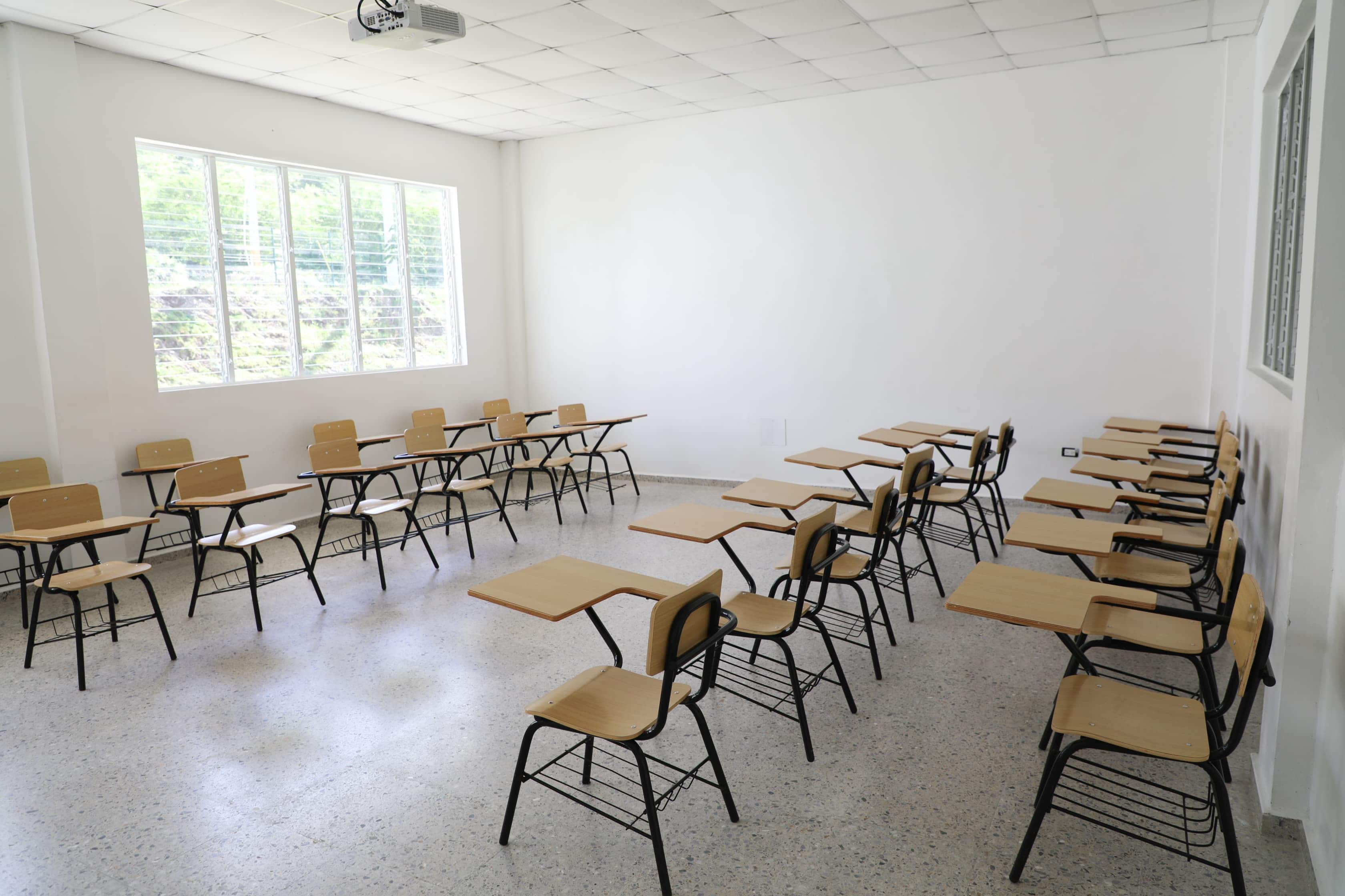 Aulas en la Universidad ISA de San Juan.