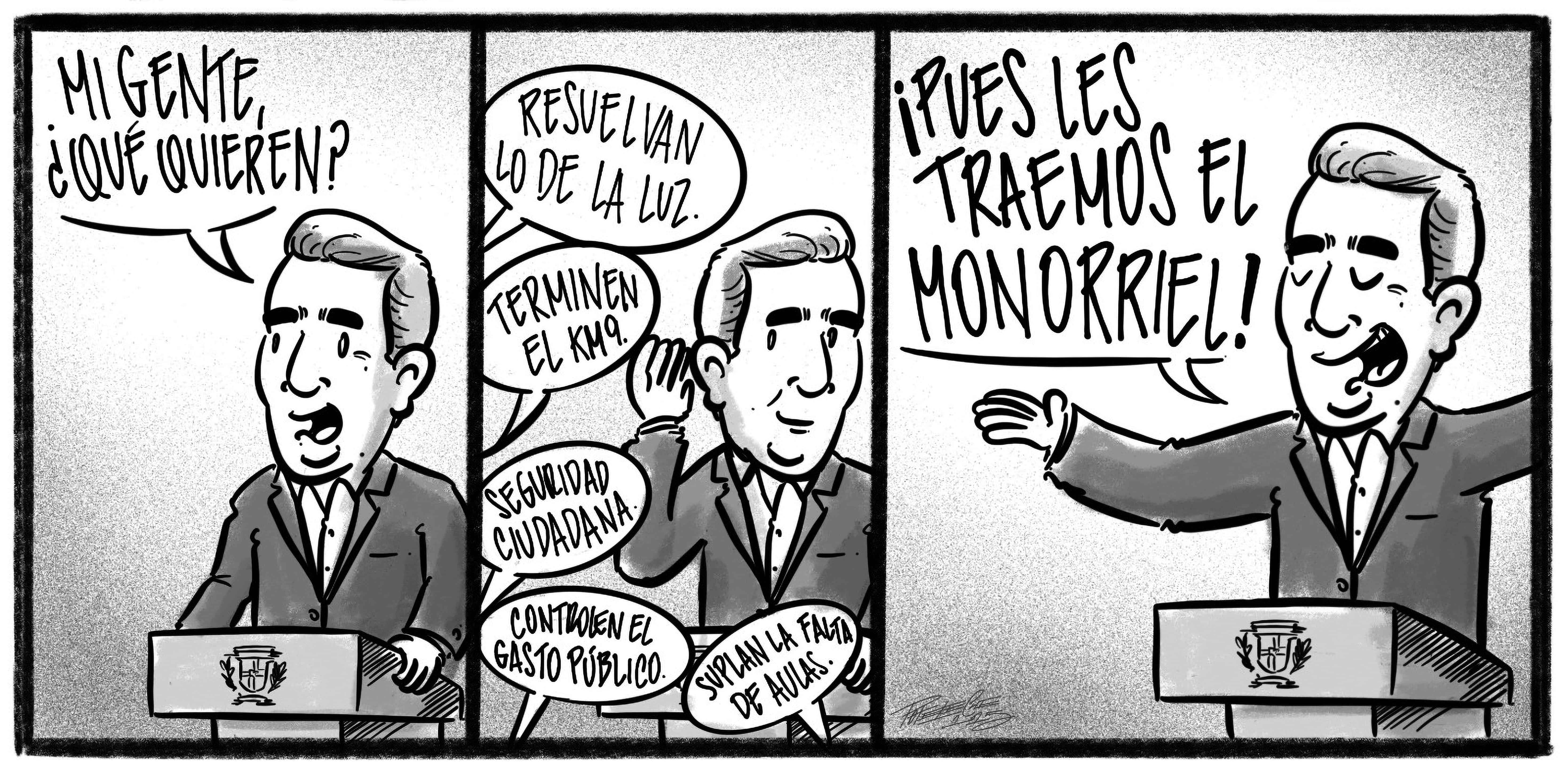 Caricatura de Noticiero Poteleche 29 agosto 2025