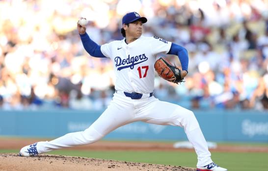 Ohtani sumó 9 de los 19 ponches de los Dodgers, un récord del club, para barrer a Rojos