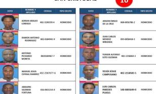 Dicrim trabaja en búsqueda y captura de integrantes de red delictiva de San Cristóbal