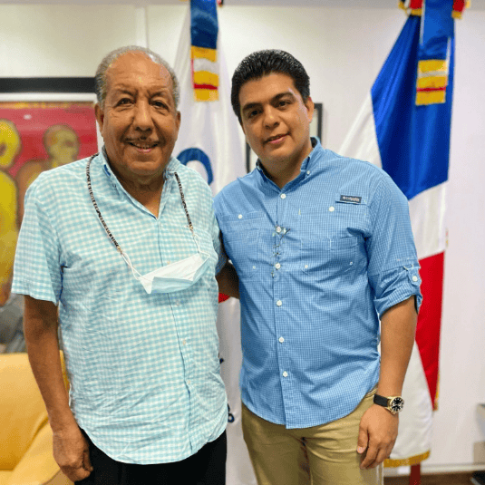Rafael "Fello" Suberví con su hijo Felipe "Fellito".