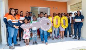 Reasentamiento de Barrick Pueblo Viejo avanza: 100 familias ya habitan en sus nuevos hogares