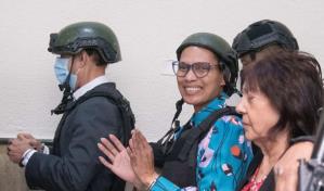 Recesan juicio preliminar por corrupción a exministros tras desmayarse acusada