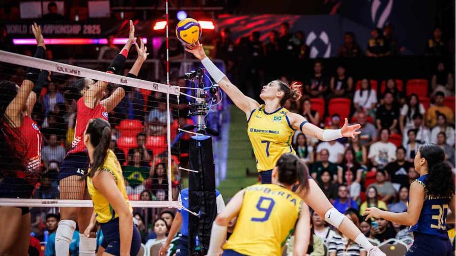 Brasil elimina a las Reinas del Caribe en el Mundial de Tailandia Brasil elimina a las Reinas del Caribe en el Mundial de Tailandia