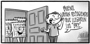 Caricatura de Noticiero Poteleche 2 septiembre 2025