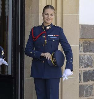 La princesa Leonor de España inicia en la Academia del Aire su último año de formación militar