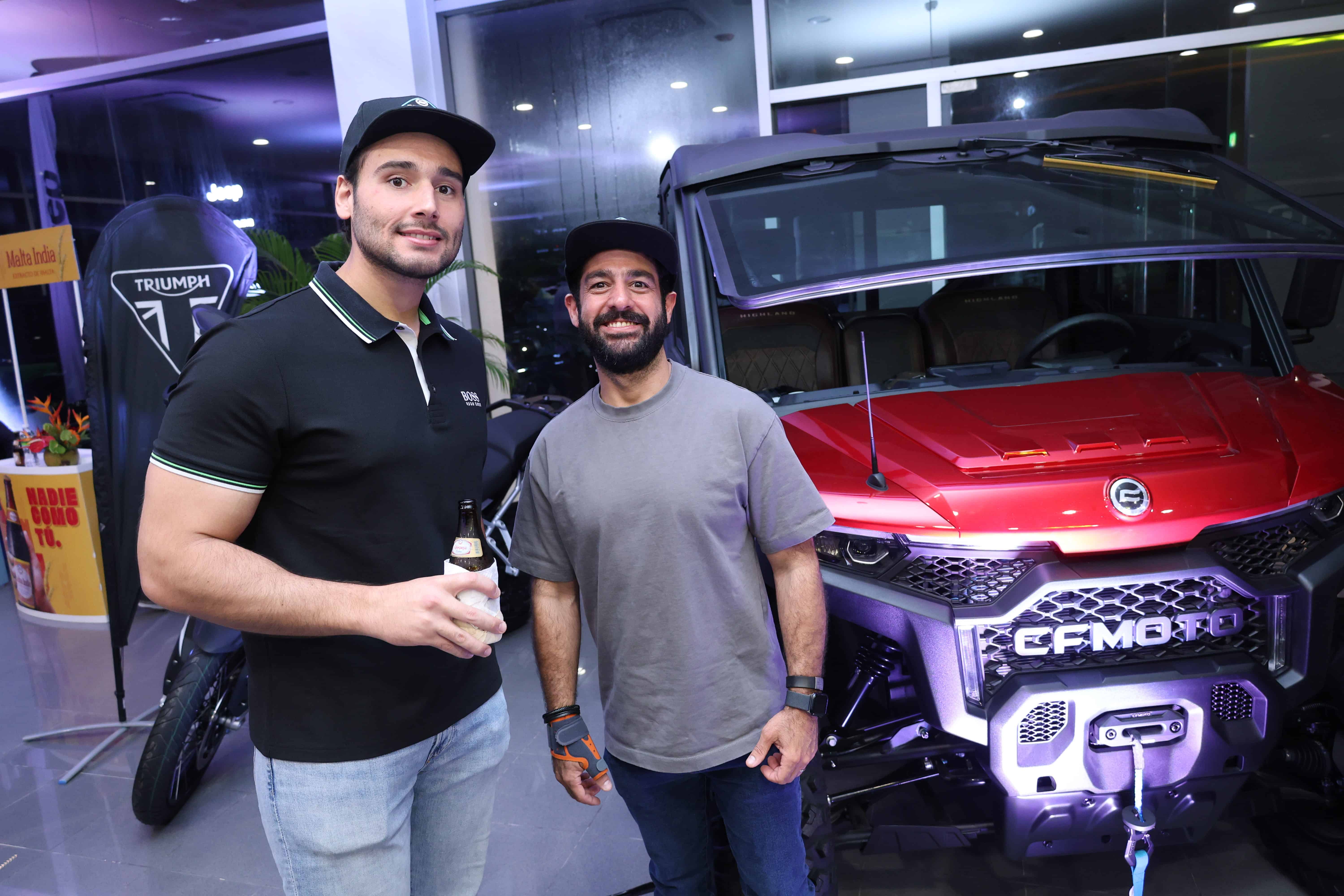 Enmanuel Vicini y Pedro Pappaterra. 