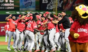 Leones del Escogido irán a México para juegos de pretemporada contra Charros