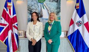 Dos mujeres encabezan las embajadas de Haití y RD ante la Corte de St James
