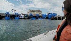 La energía del mar se convierte en electricidad en el puerto de Los Ángeles