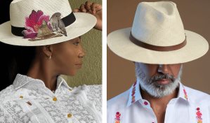 El diseñador dominicano Faraón viste la chacabana de accesorios