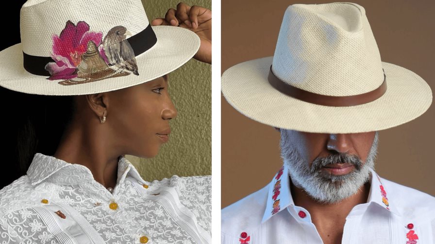 El diseñador dominicano Faraón viste la chacabana de accesorios