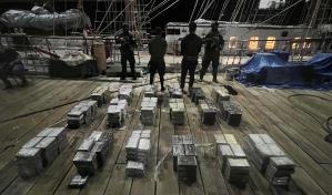 Decomisan en Baní 448 paquetes de cocaína procedentes de Colombia y apresan a dos dominicanos