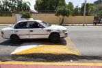 Policías acostados" en Santo Domingo Este: ¿solución o problema vial?