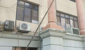 Roban por segunda vez en el despacho penal del Palacio de Justicia de Santiago