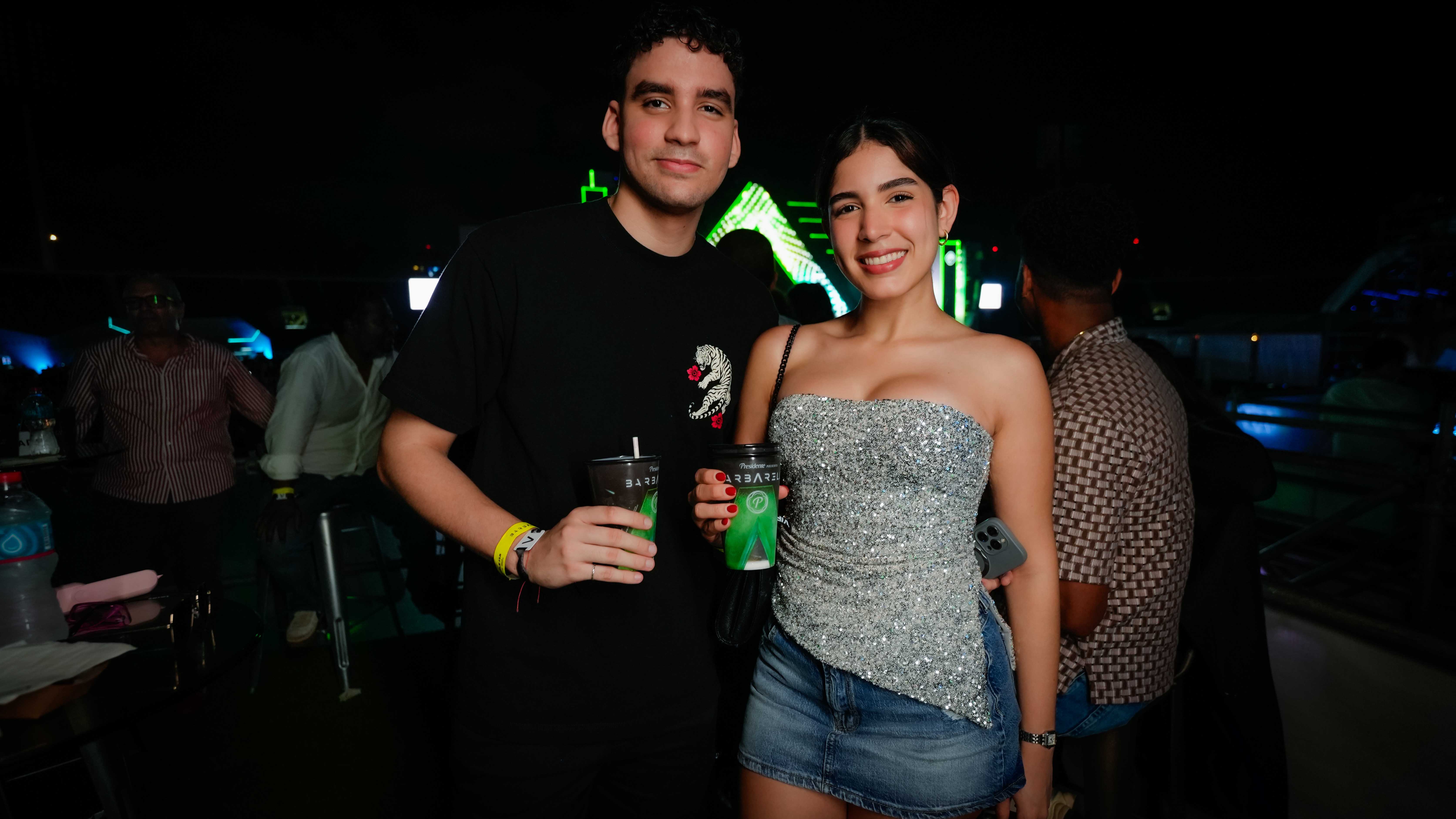 Lenin Pimentel y Delane.