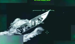 Barco que EE. UU. explotó en el mar cambió de rumbo antes del ataque, según funcionarios