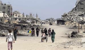 Ministro israel&iacute; anuncia plan para expulsar a 1.86 millones de personas de Gaza en 7 a&ntilde;os