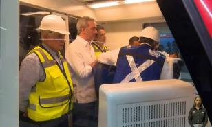 Tras concluir recorrido en el Metro de Los Alcarrizos, Abinader dice que prueba fue satisfactoria