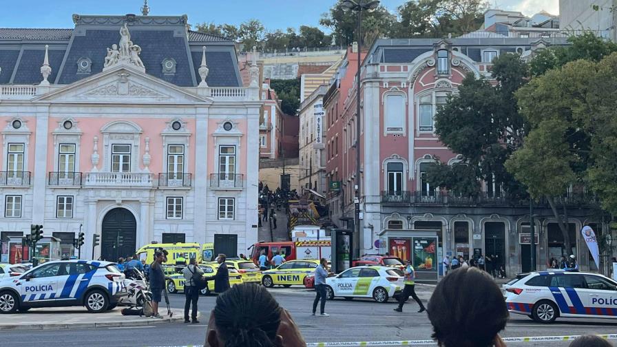 Varios muertos al descarrilar un famoso funicular turístico del centro de Lisboa