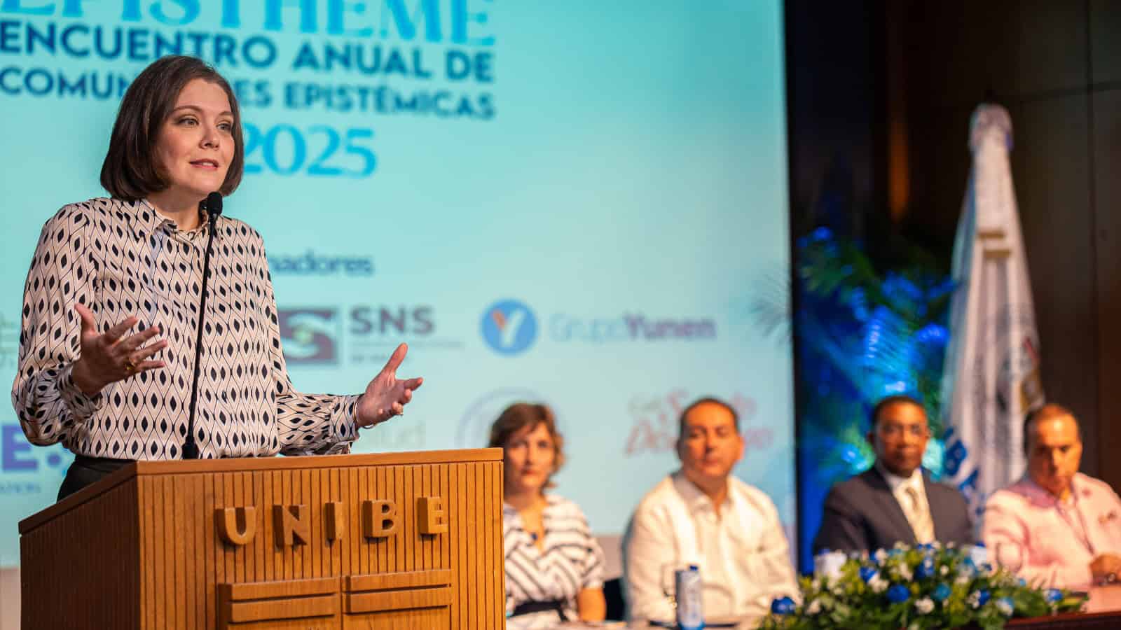 Doctora Aída Mencía Ripley, vicerrectora de Investigación e Innovación Universidad Iberoamericana (UNIBE).