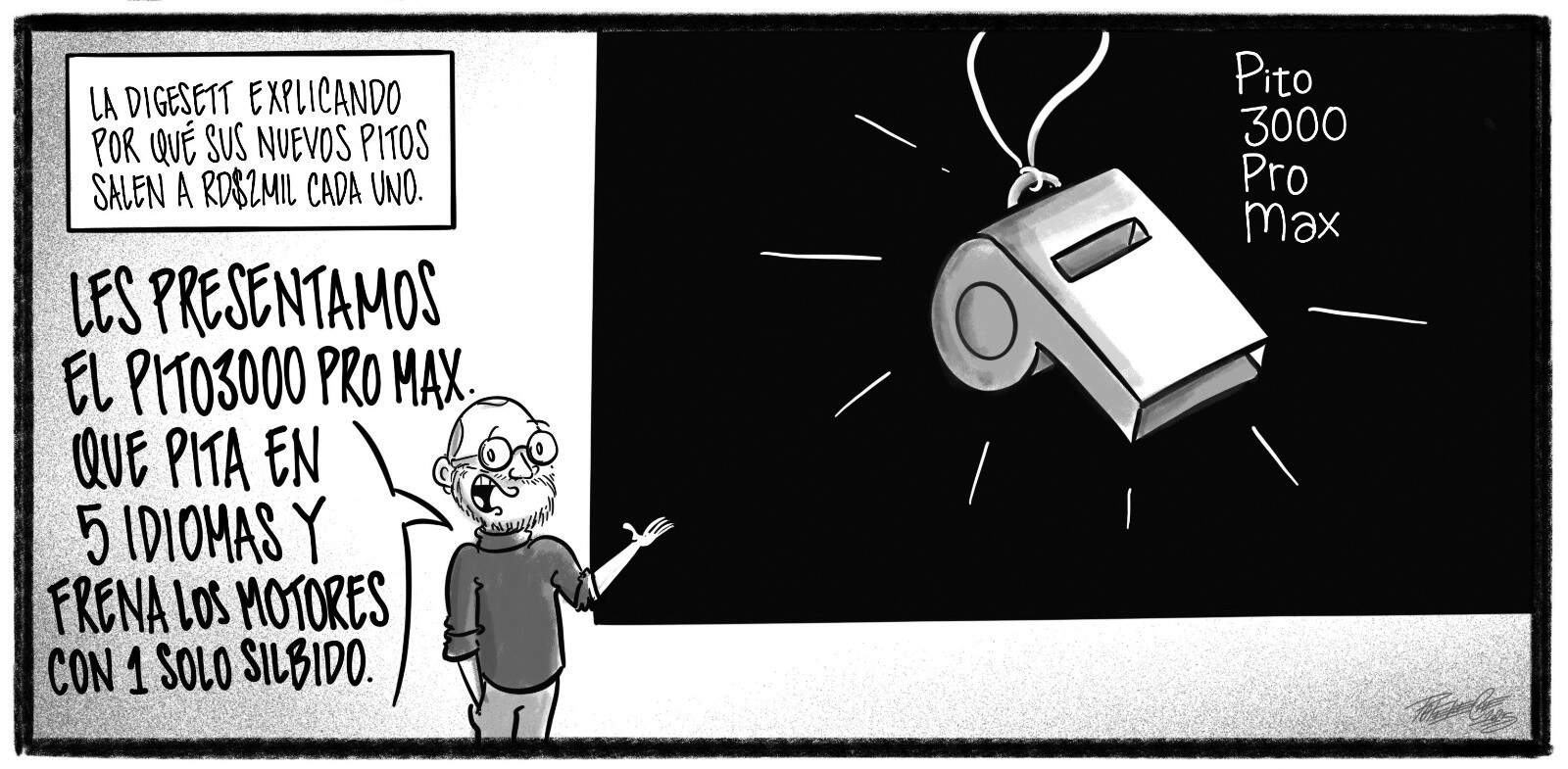 Caricatura de Noticiero Poteleche 5 septiembre 2025