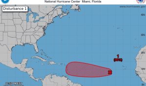 Disturbio aumenta a 90 % probabilidad de convertirse en ciclón; CNH pide estar atentos