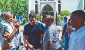 David Collado entrega e inicia nuevas obras en Boca Chica