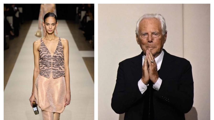 Melanie Pérez, la modelo dominicana que desfiló para Giorgio Armani en 2024