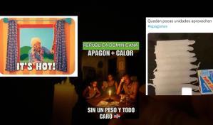 Comentarios de desahogo, memes y protestas: Así reaccionan los usuarios en redes ante los apagones
