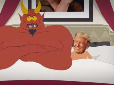 «South Park» cuenta historia de Satanás embarazado de Trump