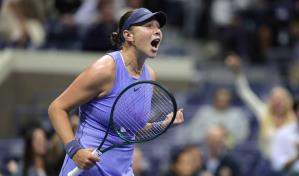 Anisimova doblega a Naomi Osaka y disputará la final de Nueva York con Sabalenka