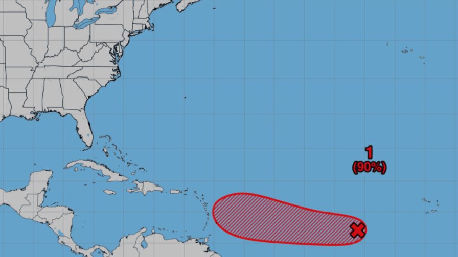 Disturbio tropical podría acercarse a las Antillas Menores la próxima semana, según el CNH Disturbio tropical podría acercarse a las Antillas Menores la próxima semana, según el CNH