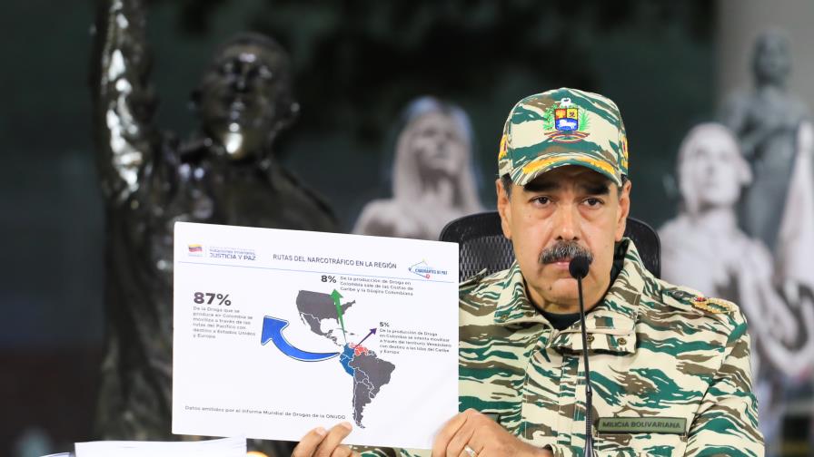 Nicolás Maduro advierte de posible respuesta armada ante supuestas amenazas de Estados Unidos