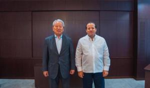 Ministro de la Presidencia visita al presidente de la Jica, en Japón